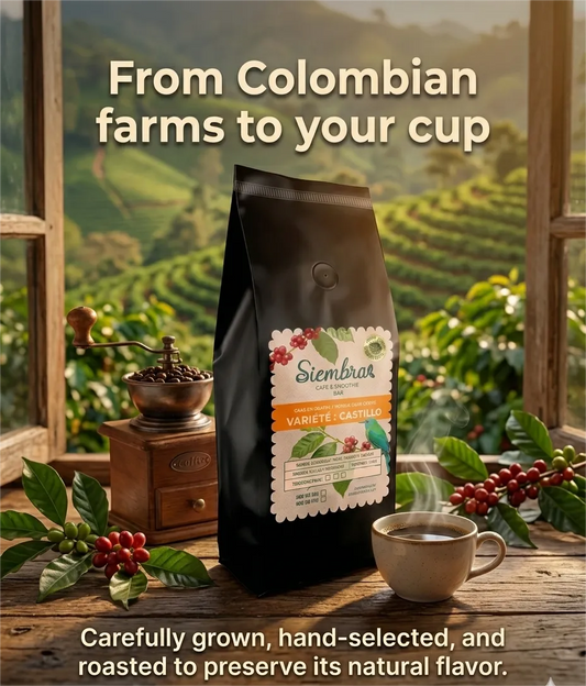 Caturra coffee beans - Premium 100% Arabic Colombian coffee