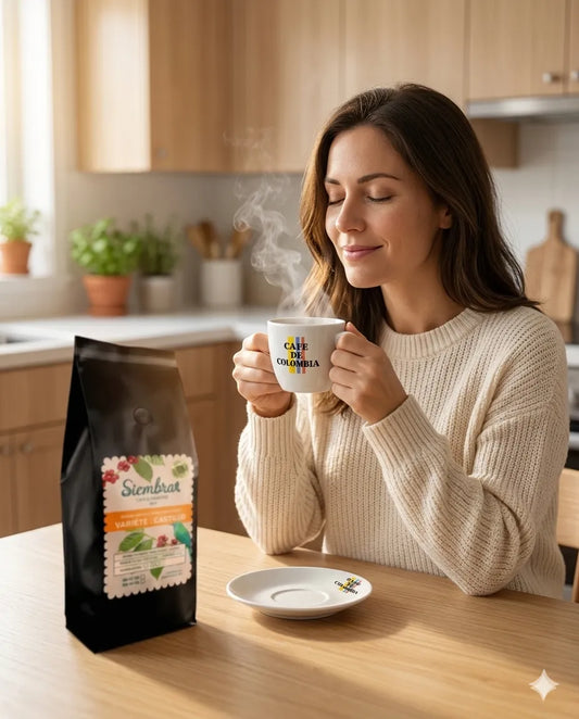 Caturra coffee beans - Premium 100% Arabic Colombian coffee